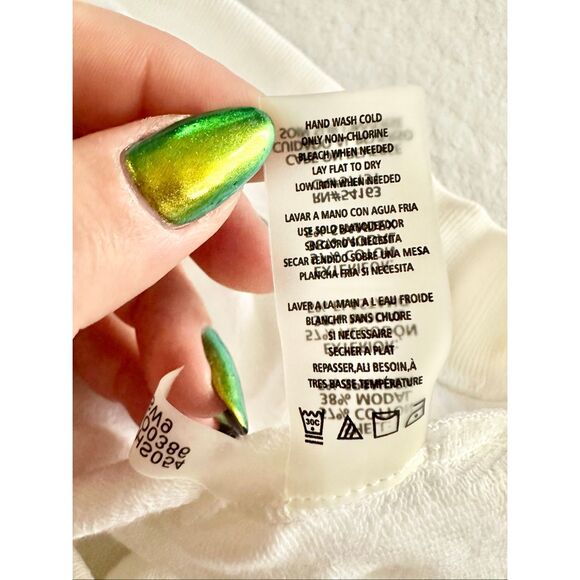 KARL LAGERFELD PARIS Bonjour Graphic Sweatshirt - size XS - Picture 9 of 10